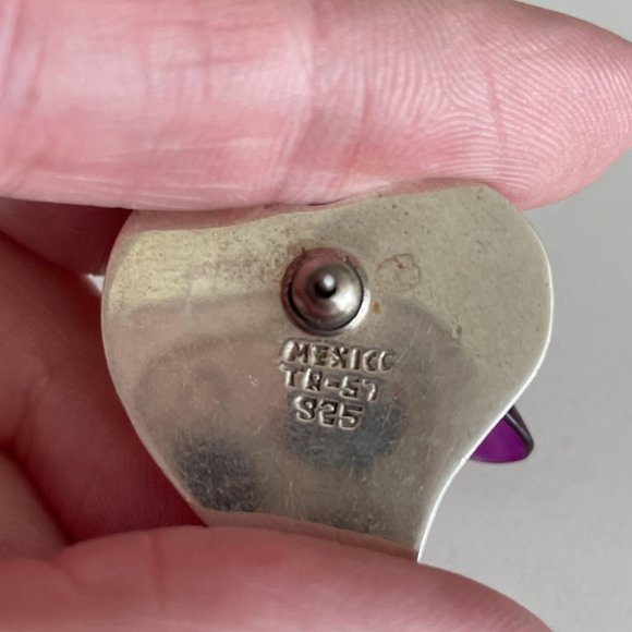 Sassy Heart Stud Earrings - Picture 3 of 3